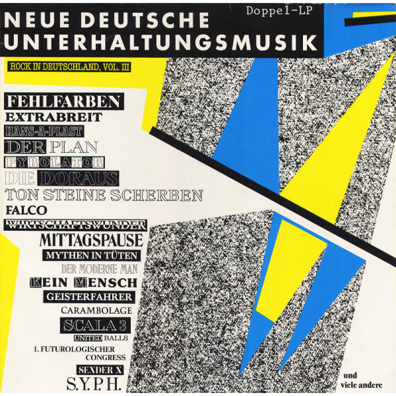  Various ‎– Neue Deutsche Unterhaltungsmusik 3 (2lp) 	{with both nm printed innersleeves )TELDEC – 6.28592 DS  (Zeer goede staat, hoes VG+ en vinyl VG+) 